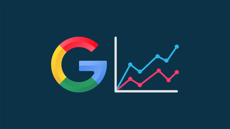 How to recover from a Google core update (image of Google logo plus a graph)