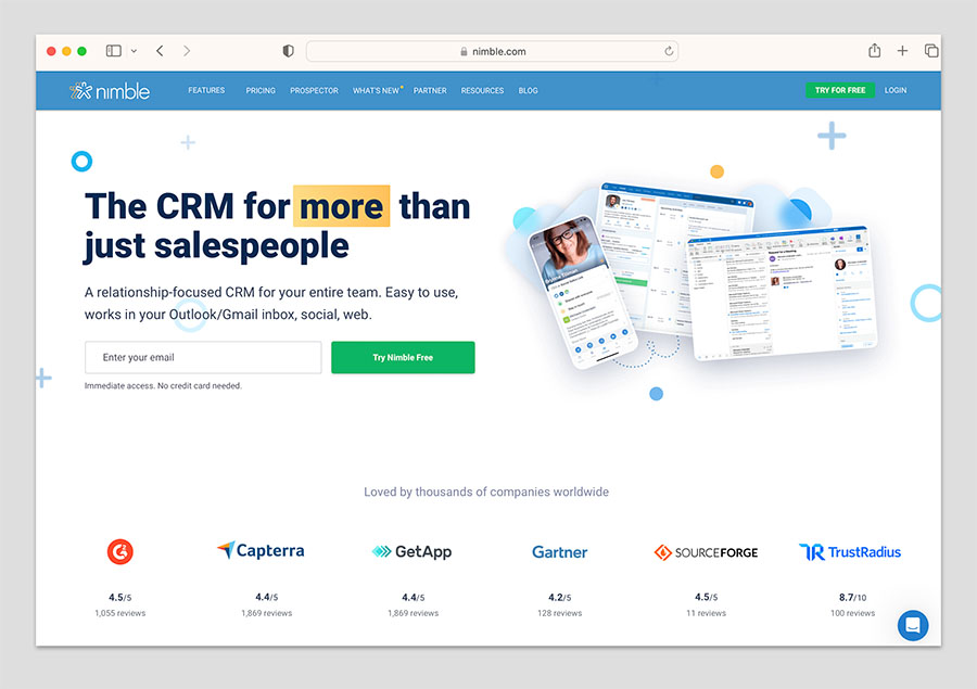 Nimble CRM