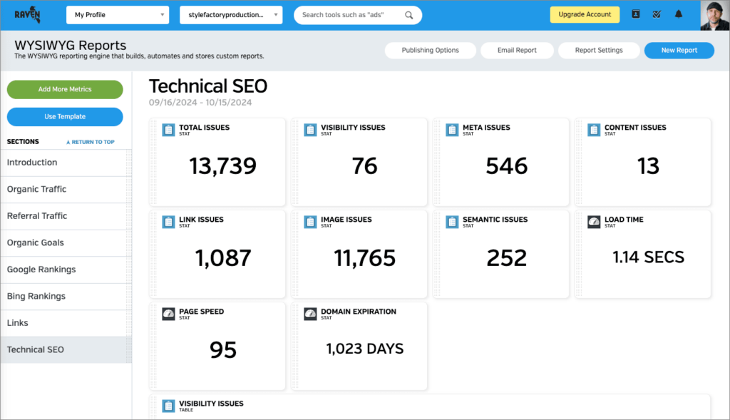 Creating reports