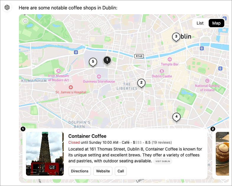 Location-based search results