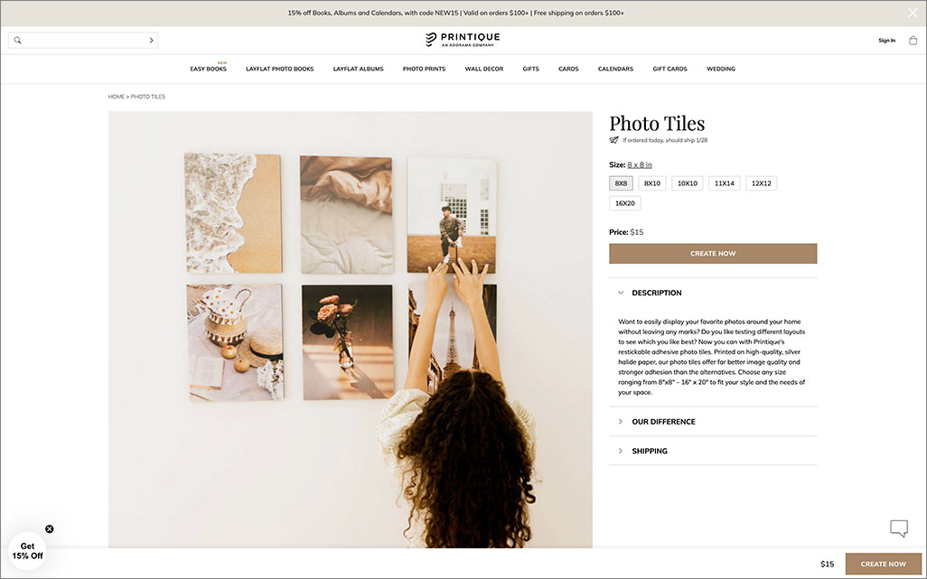 The Printique platform