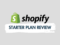 Shopify Starter plan review